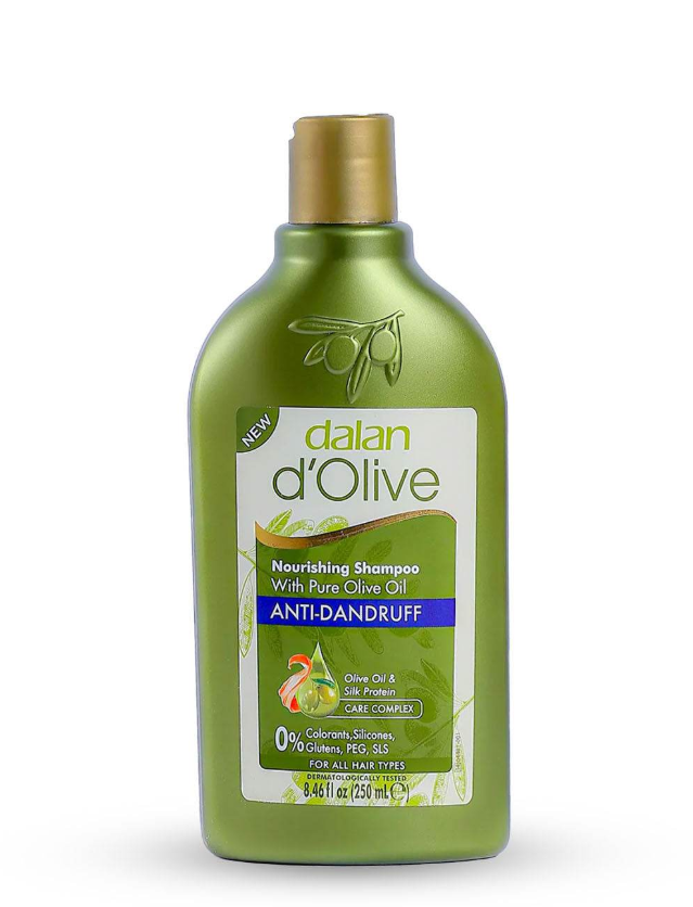 Pure Olive Oil Nourishing Shampoo (Anti-Dandruff) 250 ml