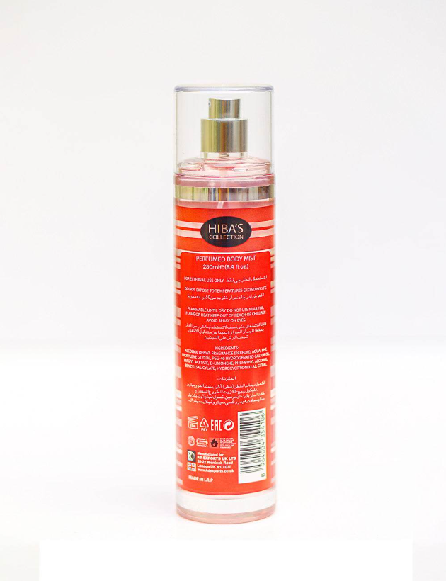 Hiba's Collection (Desire De Paris Body Mist For Men) 250ml - Image 2