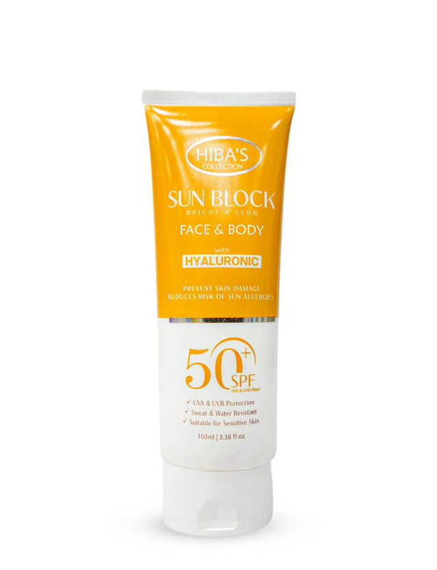Hiba's Collection Sun Block (Spf 50+) 100 ml
