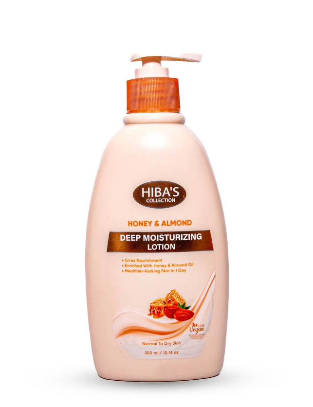 Hiba's Collection Lotion (Honey & Almond) 300 ML